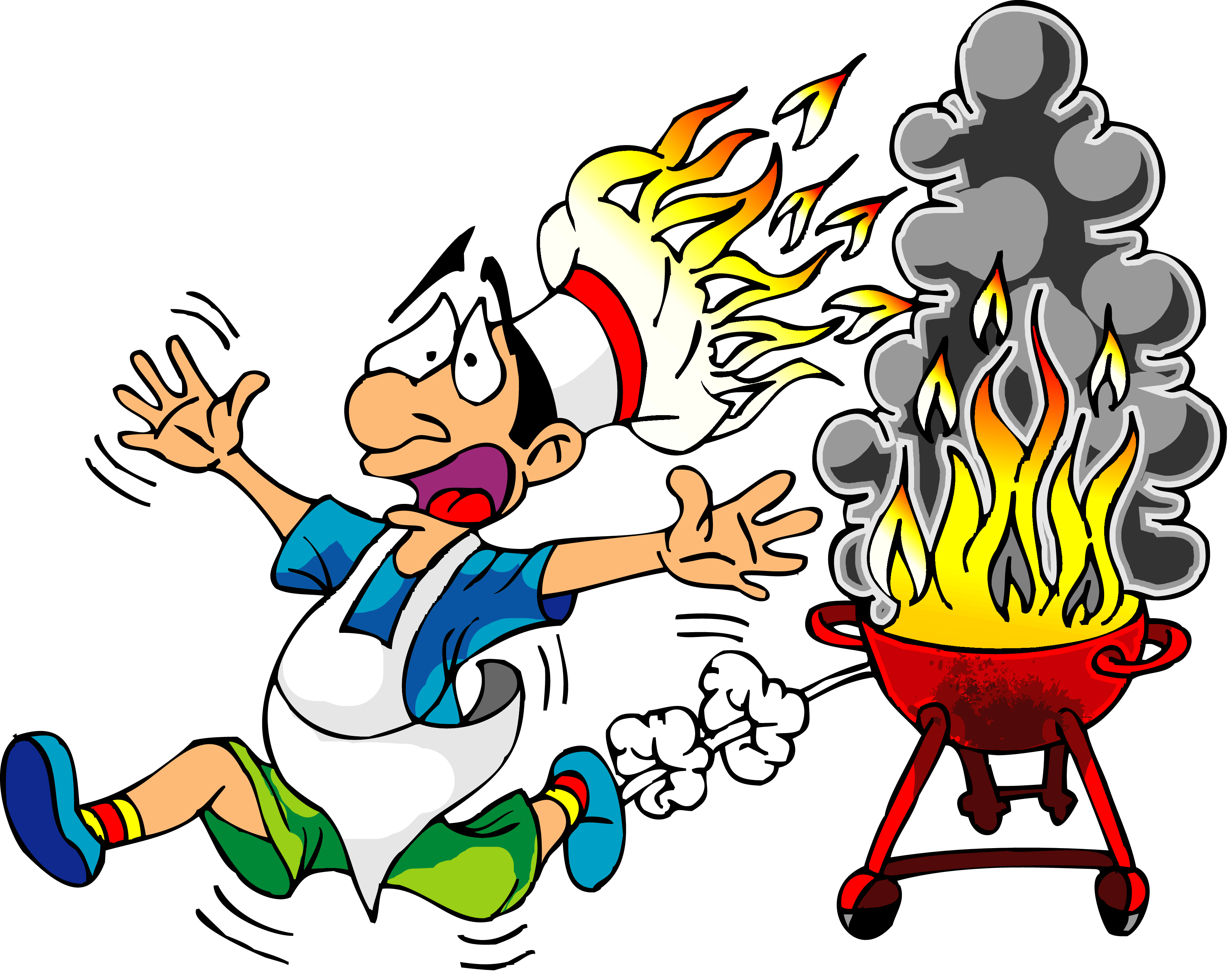 Cookout clipart end. Free bbq page for