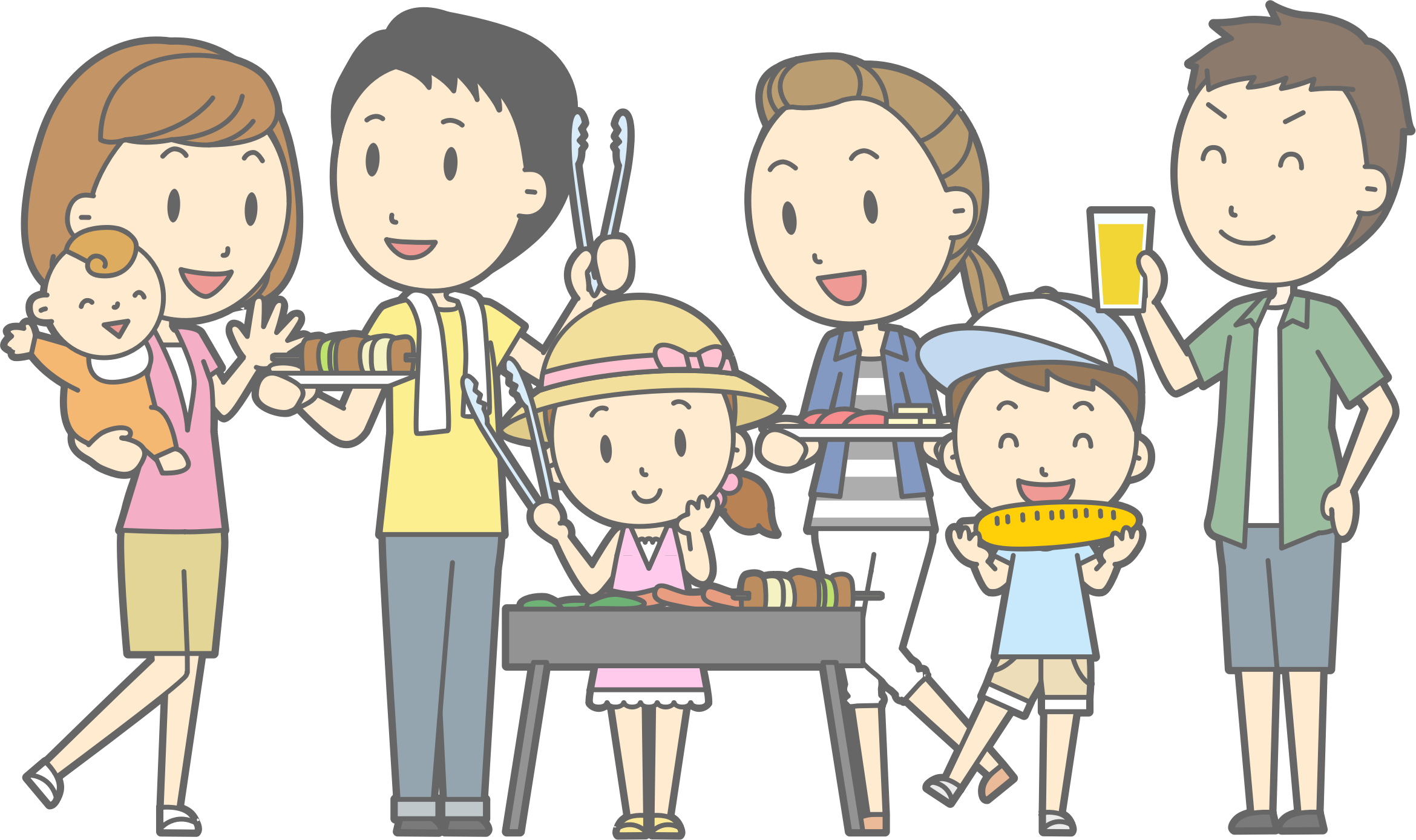 Barbecue big image png. Technology clipart family