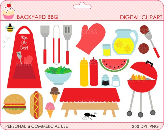barbecue clipart kid