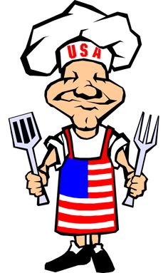 grilling clipart memorial day