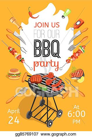 grilling clipart neighborhood party