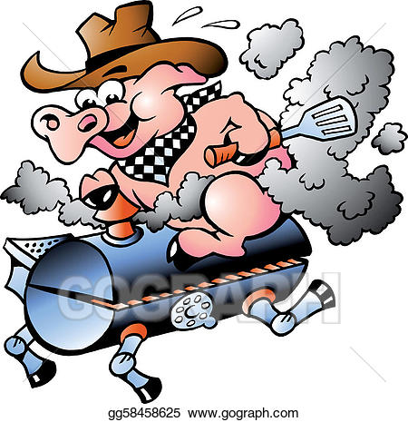 barbecue clipart pig