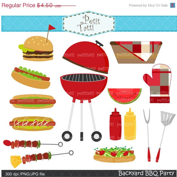 bbq clipart group