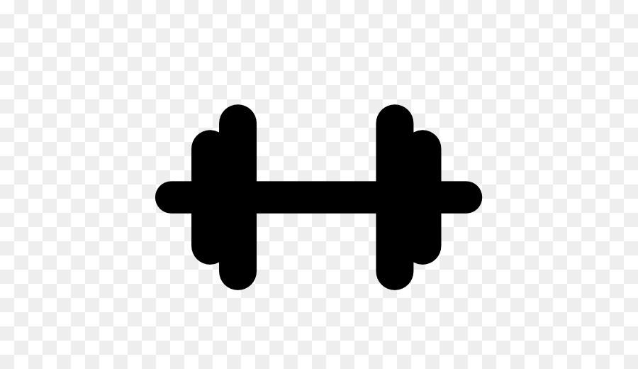 Black clipart dumbbell. Olympic weightlifting weight training