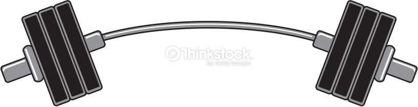Barbell clipart bent. Free weight bar cliparts