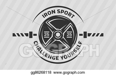 barbell clipart cross