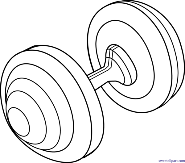 Barbell clipart drawing, Barbell drawing Transparent FREE for download