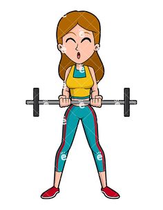 Barbell clipart female, Barbell female Transparent FREE for download on ...
