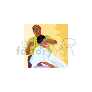 Barber clipart african american. Royalty free black shop