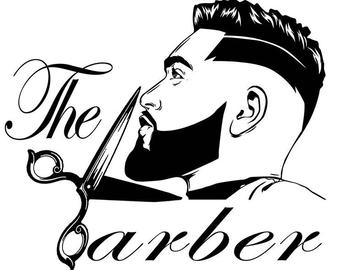 Barber clipart clip art. Etsy 