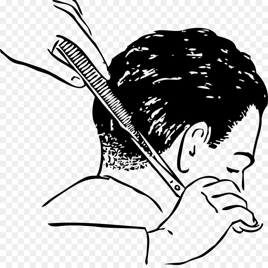 Barber clipart cosmetology. Hair clipper comb beauty
