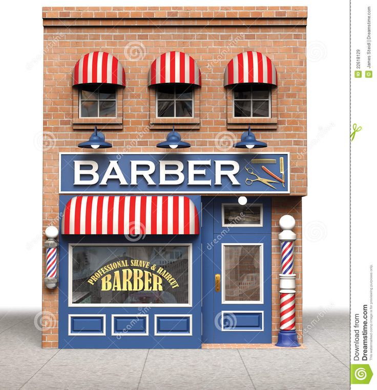  best design barbearia. Barber clipart cute