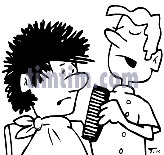 Free of bw from. Barber clipart drawing