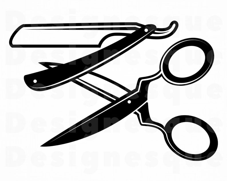 Barber clipart file. Svg hair stylist files