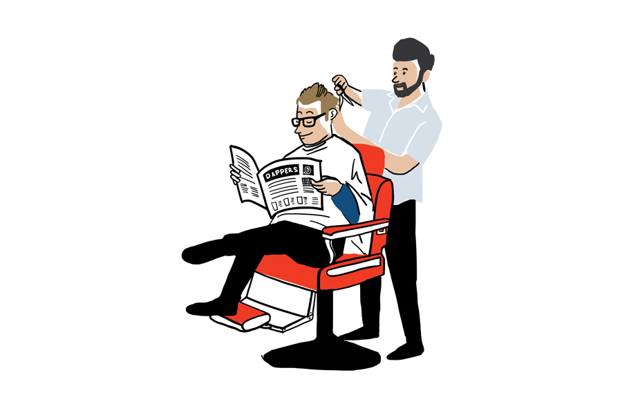 30 Trends Ideas Gambar  Barbershop  Kartun Young Heart