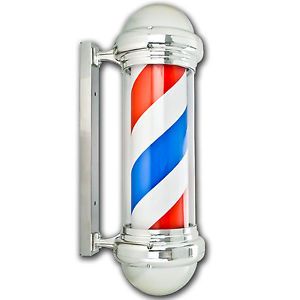 Barber clipart light. Shop pole red white
