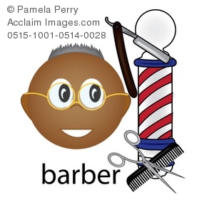 barber clipart occupation