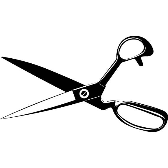 barber clipart scissors