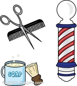 Barber clipart sign. Cliparts clip art of