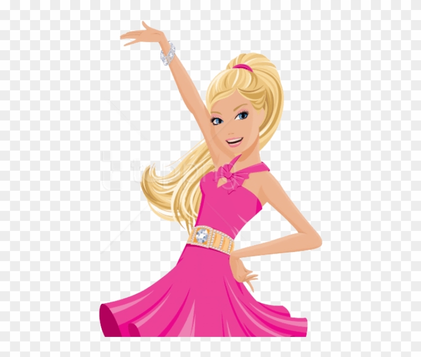 Barbie clipart cartoon. Free png download photo