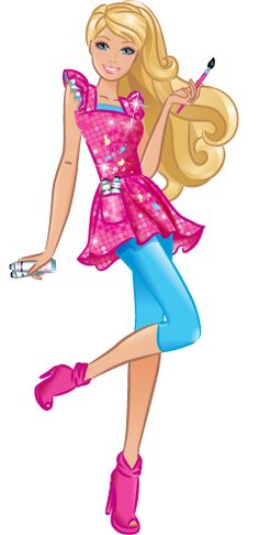 Figurinhas da a png. Barbie clipart cartoon