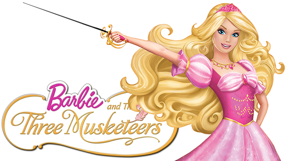 And the three musketeers. Barbie clipart character