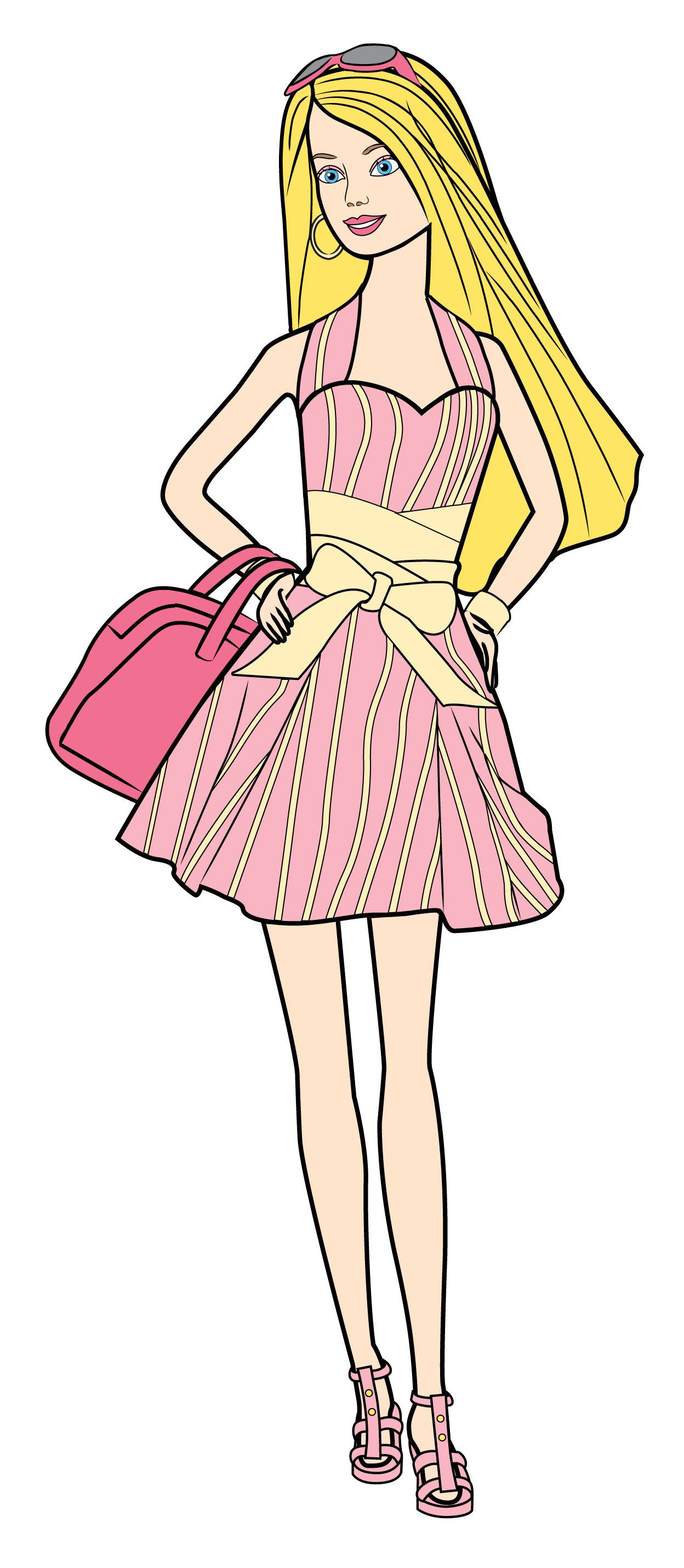 Barbie clipart drawing. Draw shit is gettin