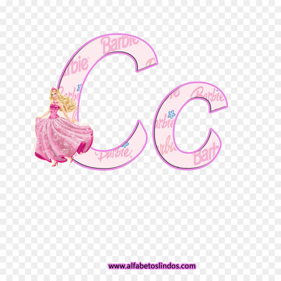 Alphabet letter symbol rosa. Barbie clipart font