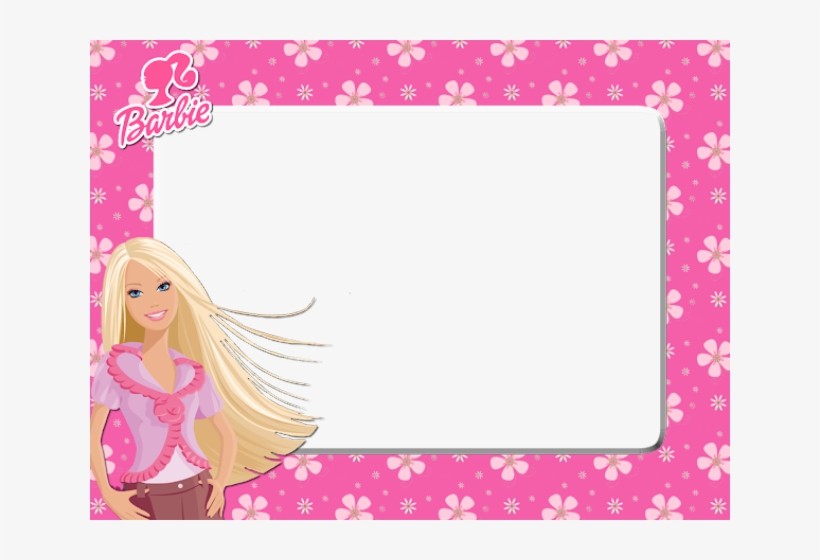 barbie clipart frame