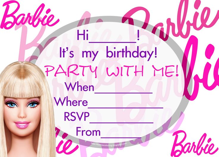 Barbie clipart happy birthday.  best printables images