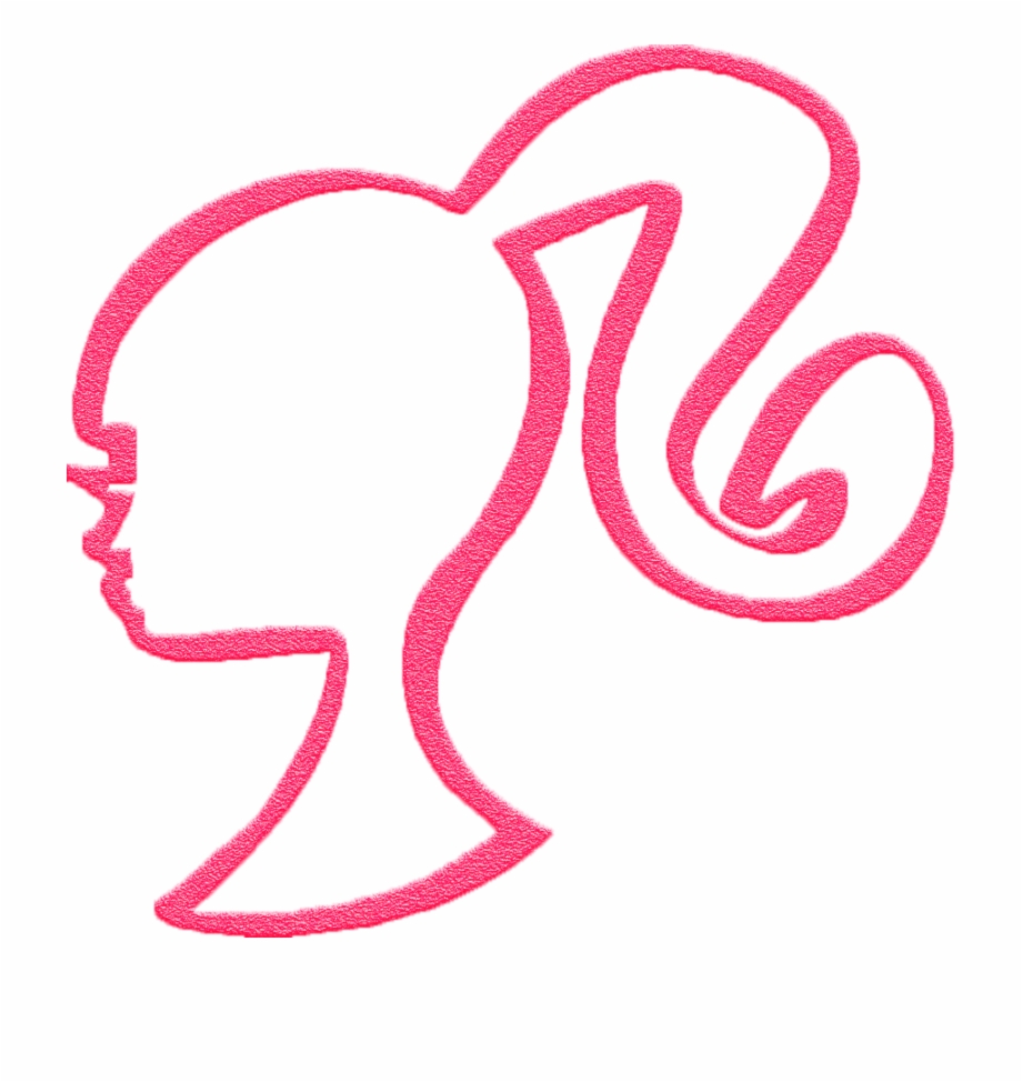 Barbie clipart head. Png logo clip art