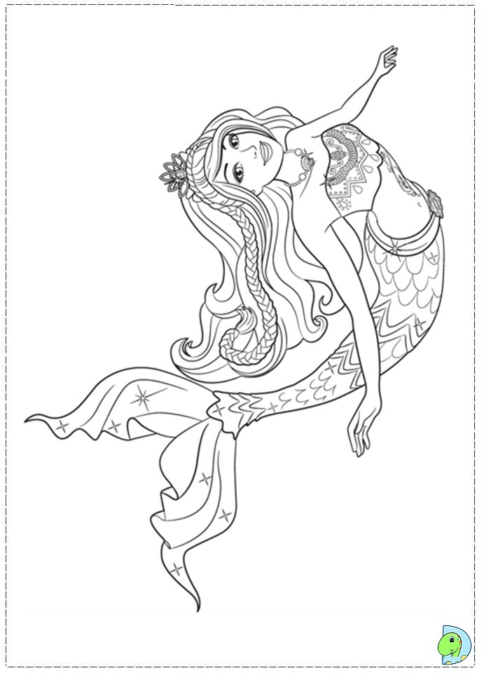 barbie clipart mermaid