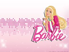 Free wall decor party. Barbie clipart name