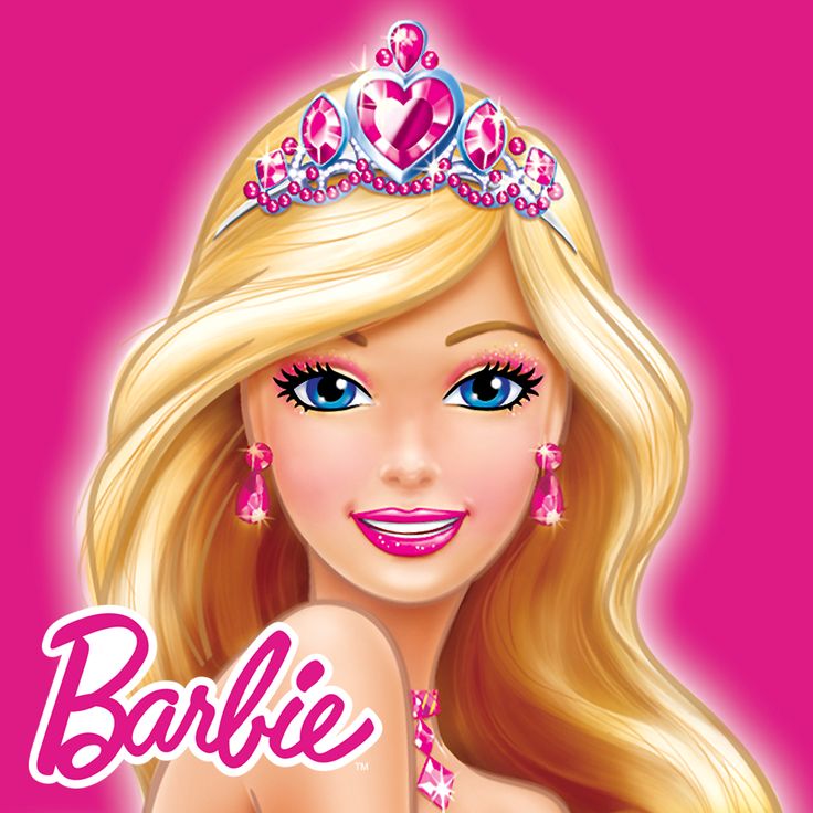 barbie clipart poster