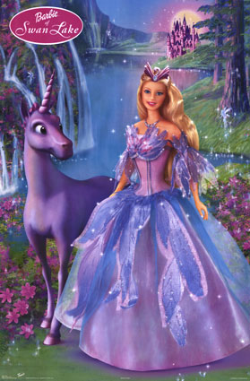 barbie clipart poster