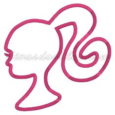 barbie clipart word