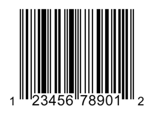 barcode clipart admit one