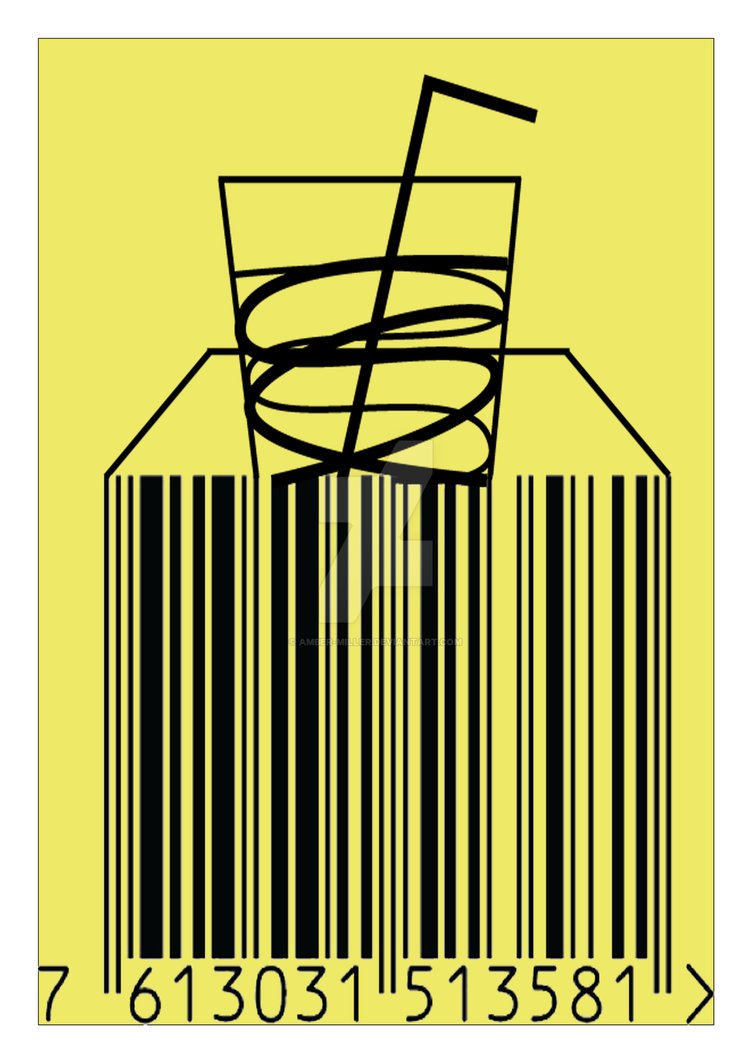 barcode clipart bananas