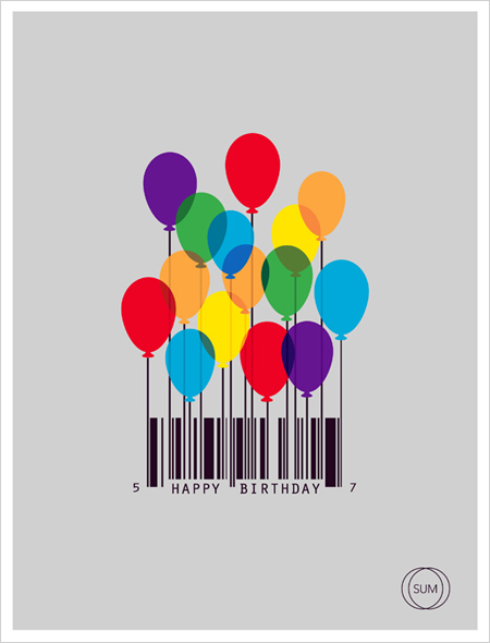 barcode clipart birthday
