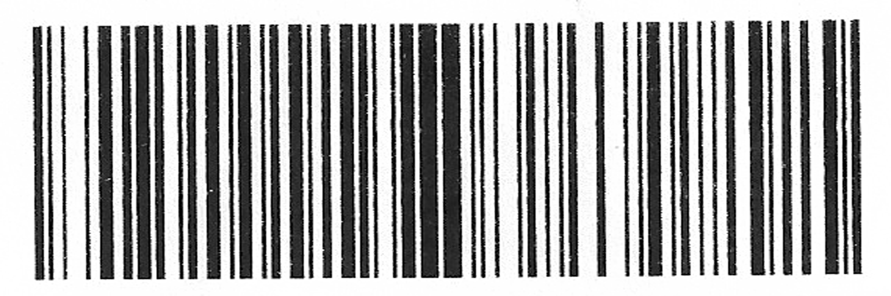 fake barcode