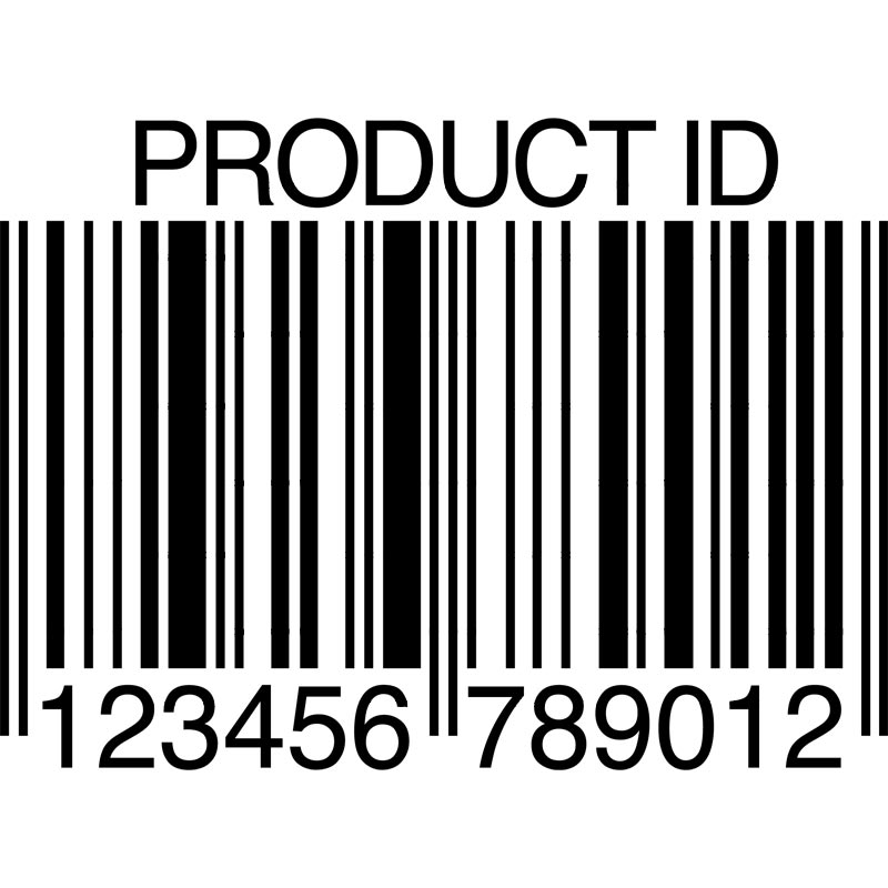 . Barcode clipart empty