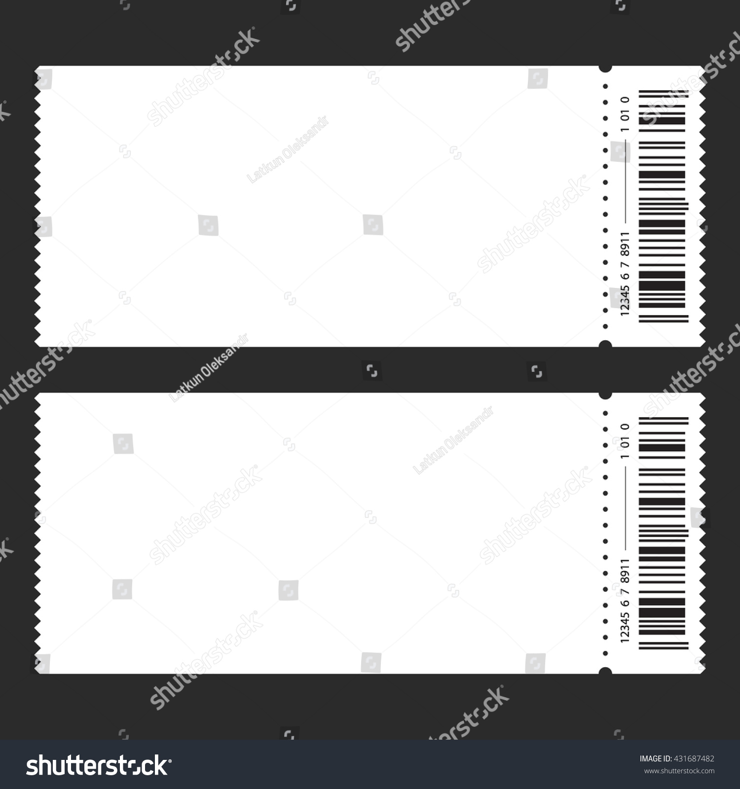 barcode clipart football ticket