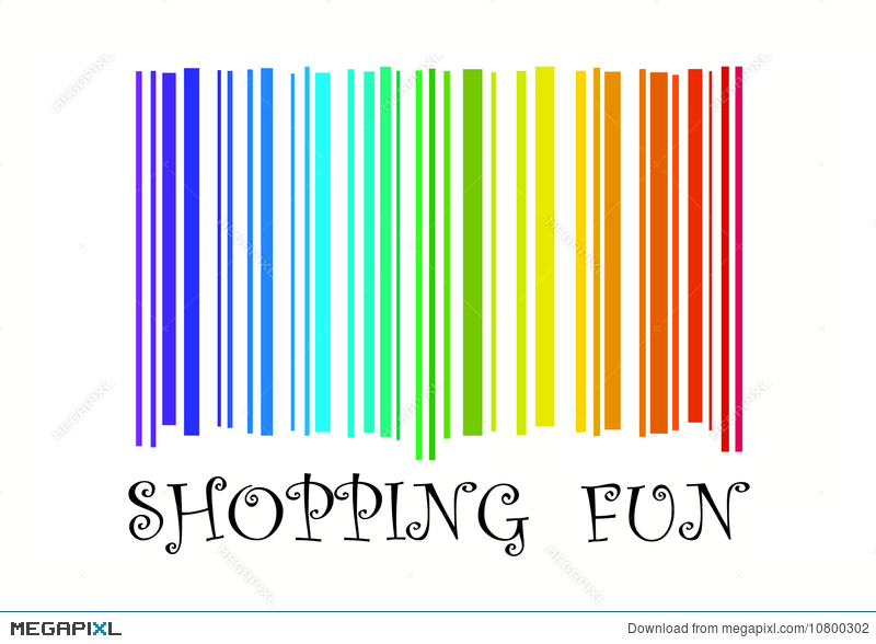 Shopping fun with in. Barcode clipart shop