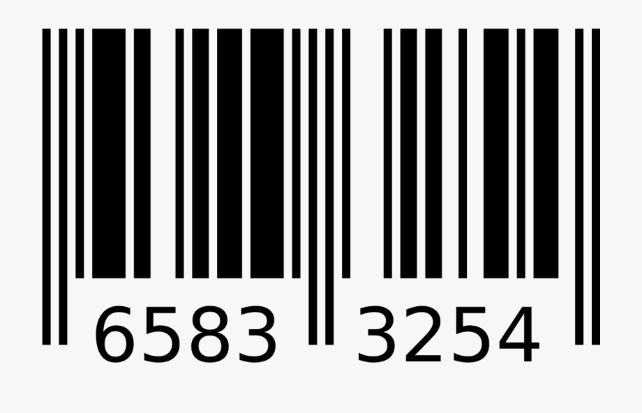 clipart of a small barcode without numbers