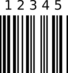 Ean signs symbol business. Barcode clipart transparent