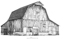 barn clipart drawing