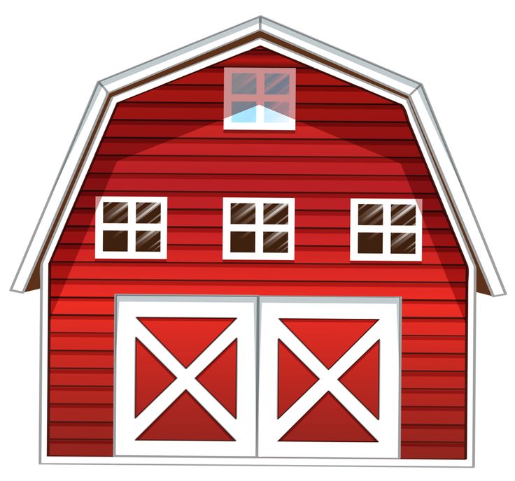 barn clipart ranch house
