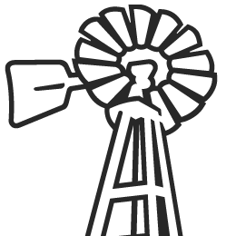 barn clipart windmill