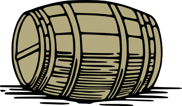 barrel clipart animated
