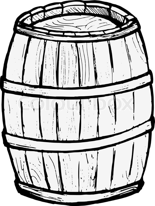 Drawing at getdrawings com. Barrel clipart keg